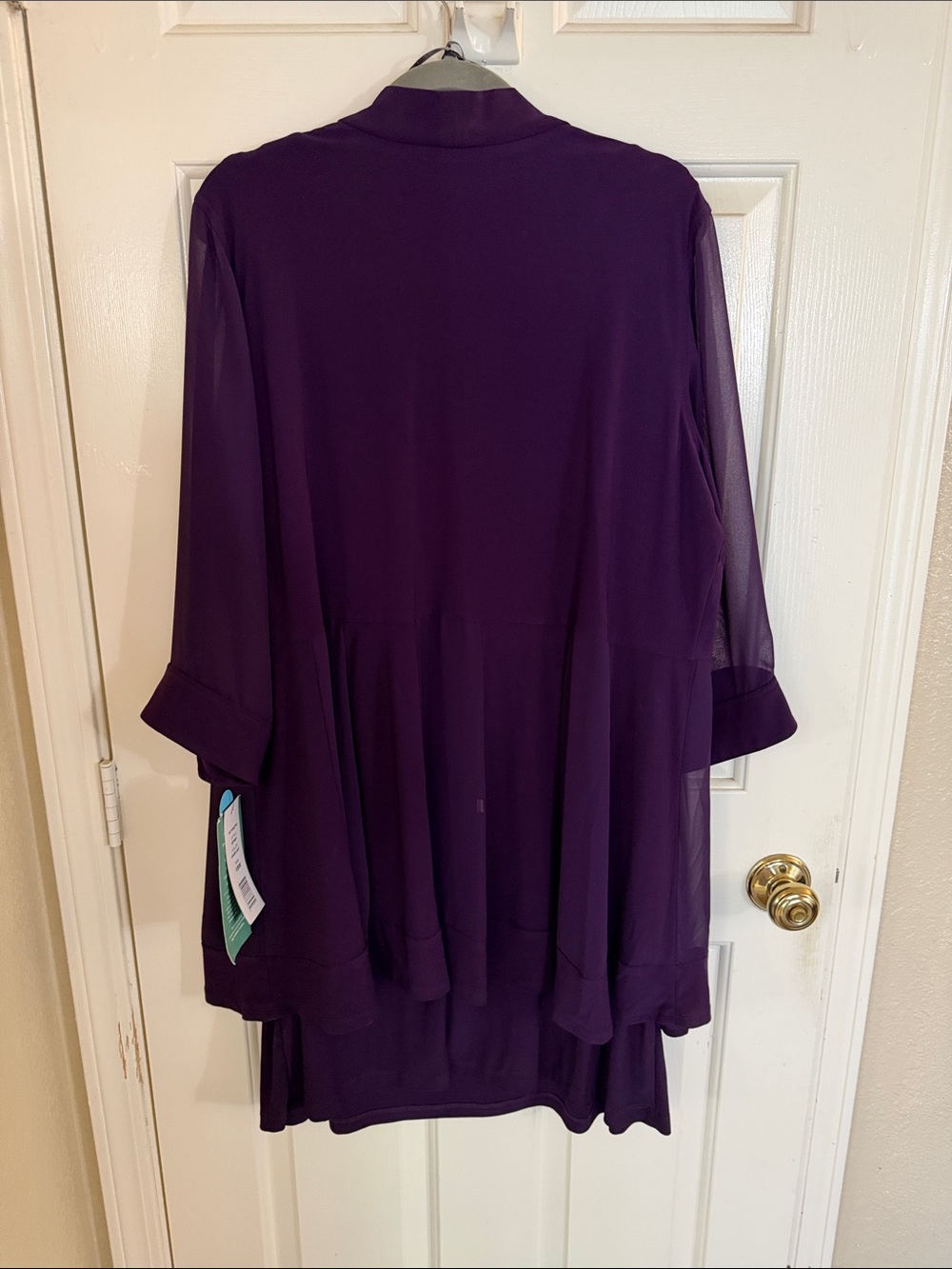 Scarlett Eggplant 2 Piece Dress Set - Picture 2 of 9